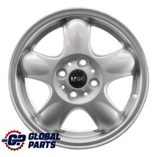 Mini Cooper R50 R56 Jantes Alu Alliage Argent 15" etoile Spooler 100