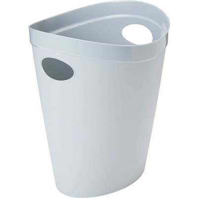 Addis Eco Range Papierkorb 10L hellgrau Recyclingkunststoff Schlafzimmer Büro