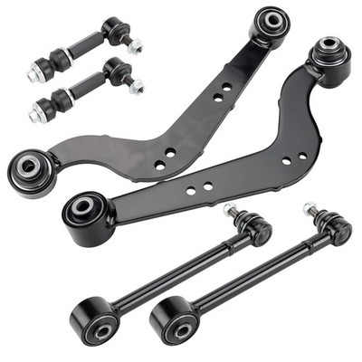 6PC Rear Ctrl Arms and End Links for 10-12 Toyota RAV4 &13 RAV4 2.5L &14-17 RAV4