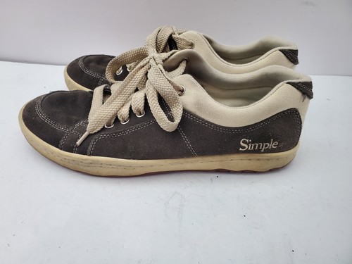 Vintage Simple Skate Shoes Size 9.5 Brown Suede 90’s Style Skate Shoes EUC! - Picture 2 of 10