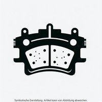 Bremsbelagsatz Scheibenbremse JPN 10H9279-JPN FüR VW Polo 4 9A4 9A2 9N2 9A6 9N4
