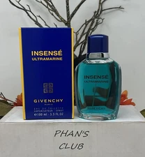 Givenchy Insense Ultramarine 3.3oz EDT Aromatic Fruity Cologne for Men