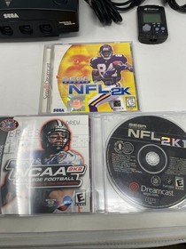 Sega Dreamcast Sports Edition w/Controller & Cords + Games (Tested, Working)