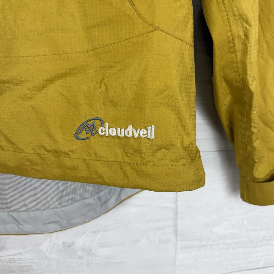 Женский дождевик Cloudveil горчичный желтый с капюшоном размер средний - Изображение 3 из 4