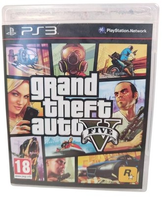Grand Theft Auto V - Komplett mit Karte und Handbuch (Sony PlayStation 3, 2013)