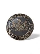Chris Sainato Pennsylvania House of Representatives 3.5” Medallion State Seal