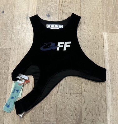 Off-White Exact Opposite Flock Bib Size M