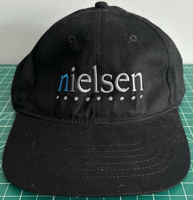 Nielsen Media Research Tv Ratings Promotional  Black Hat  OSFM Free Shipping