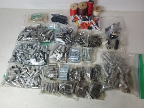 7.5lb LOT of Metal Arrow Tips Points Ferrules Misc Parts Vintage Archery