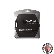 New LUXILON SAVAGE 127 Tennis String Black WR...