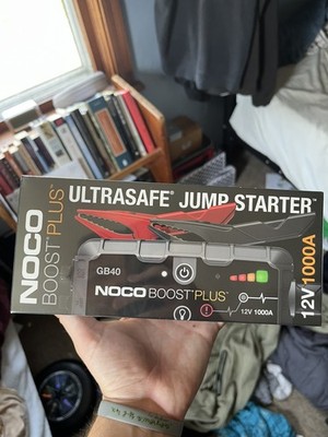 Noco GB40 1000A 12V Boost Plus UltraSafe Jump Starter Brand New Factory Sealed