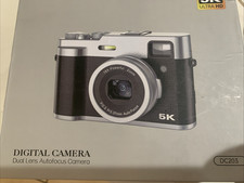 Shenzhen Sonida DC203 Digital Camera w/ Batteries & Box-5k Ultra HD