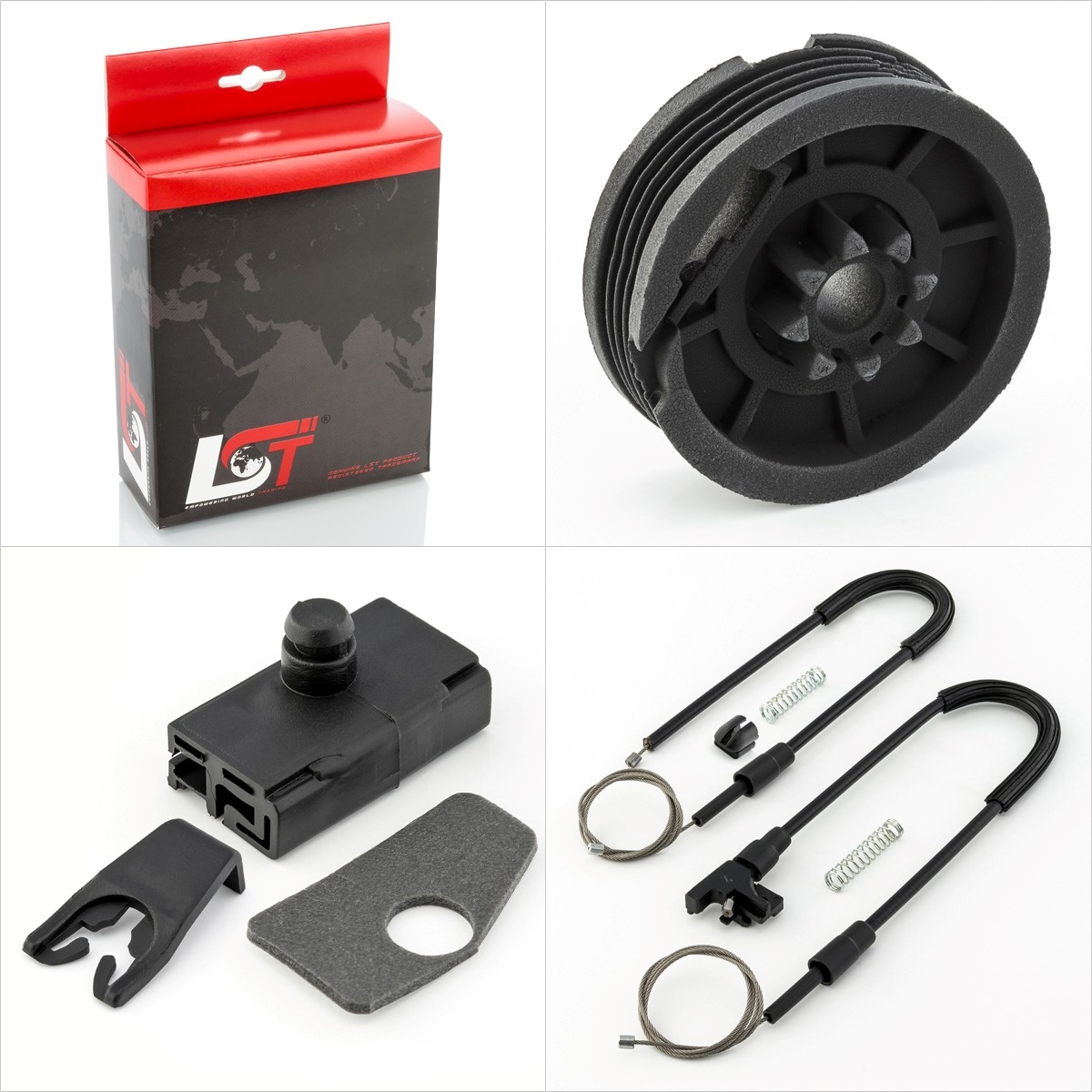 Window Regulator Repair Kit for RENAULT MEGANE 1 CLASSIC 1995-2003 Front Left