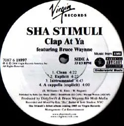 Sha Stimuli Clap At Ya STILL SEALED Vinyl Single 12inch NEW OVP Underworld