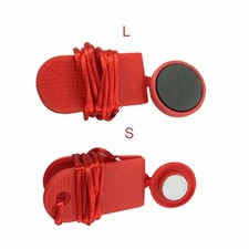 Treadmill Safety Lock Switch with Magnetic End   Small Large ABS Unit Red combo