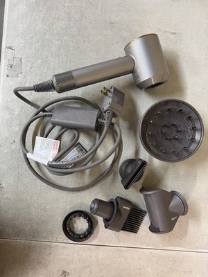 NEW (No Box) Dyson Supersonic Hair Dryer With Attachments
