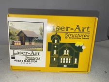 LASER ART Structure Kit by BRANCHLINE #562 / Model Railroad S Gauge Building NEW