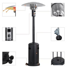 BIG HORN OUTDOORS 8.8kW Propane Patio Heater