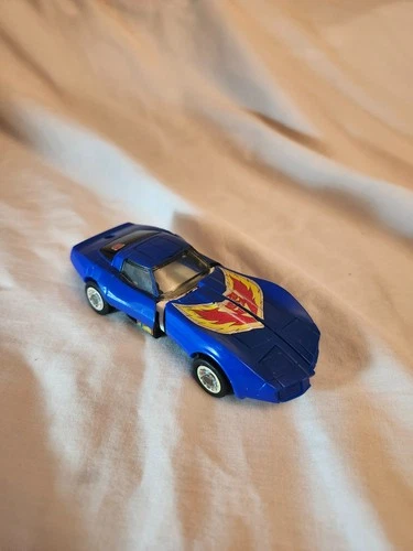 Transformers G1 Tracks Autobot Car Blue Corvette Stingray 1984 Takara Hasbro