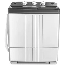 20lbs Compact Mini Portable Twin Tub Washing Machine Washer Spain Spinner