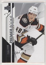 2018-19 Upper Deck Premier Premier Rookie 156/299 Isac Lundestrom #72 0c6