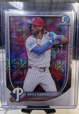 2025 Bowman - Bryce Harper #3 Chrome Mojo Refractor