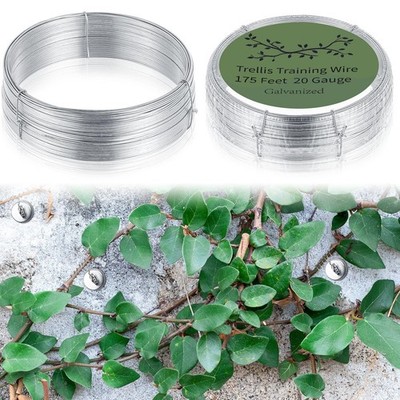 350 Feet Plants Trellis Training Wire 2 Rolls Trellis Wire for Climbing Plant...