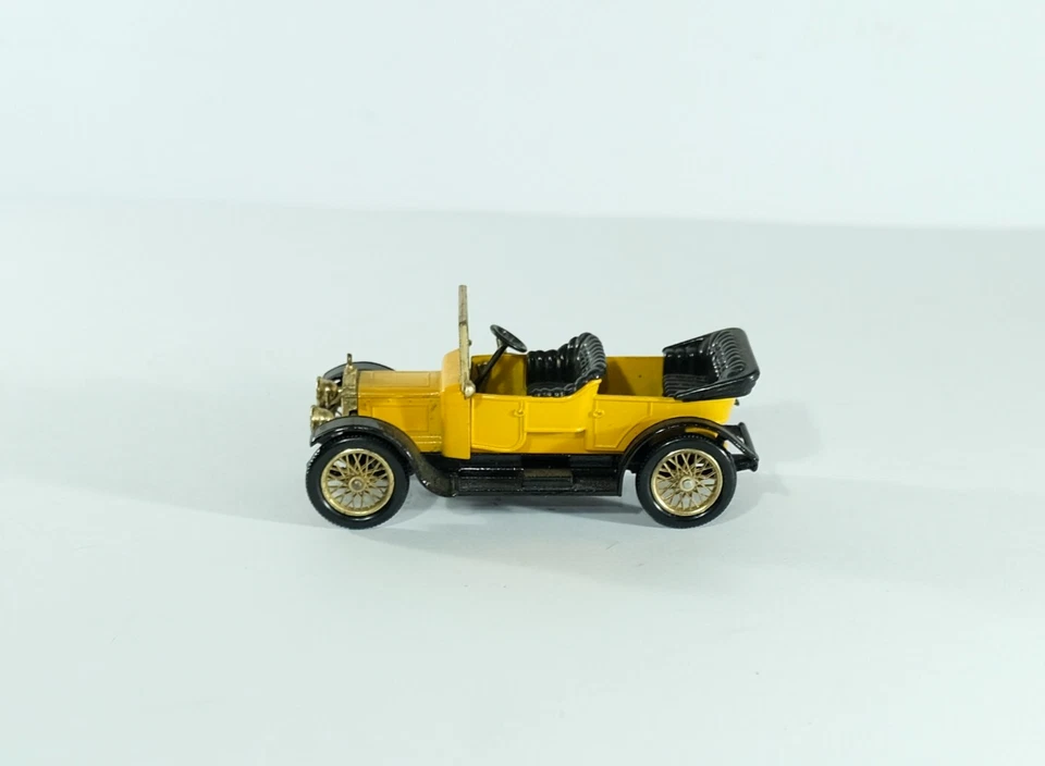 Matchbox Yesteryear Y-13 1911 Daimler - Coche Diecast Vintage 1:43 Asientos Negros A5 Foto 2 de 4
