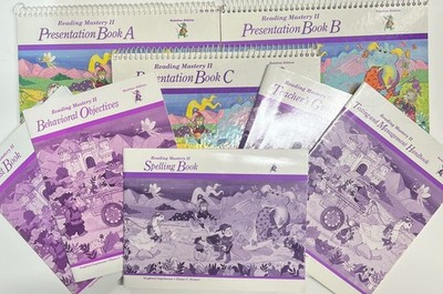 SRA Reading Mastery Rainbow II 2 Teacher Presentation Books A-C + Materials