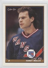 1991-92 O-Pee-Chee Randy Moller #371 0b4