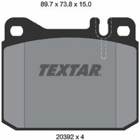 Textar 2039204 Bremsbelagsatz FüR Mercedes Benz 123 SL S Klasse 8 W114 W115