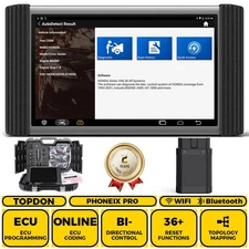 Topdon Phoenix PRO Car Diagnostic Scanner Tool Programming Key Coding