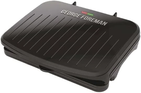 Family-Size Grill & Panini Press Nonstick Ceramic Coating Fat-Removing Slope