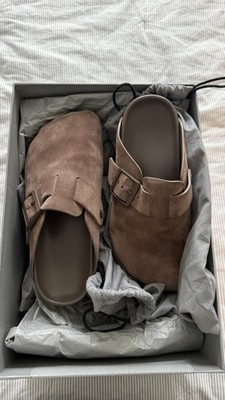 Balenciaga Sunday Mule Brown Suede Slip-On Sandals US 9