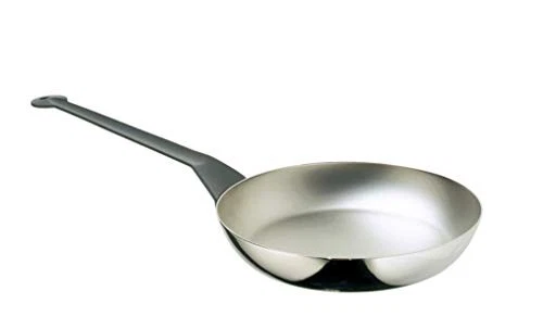 (TG. 30.5x54x12.50 cm) Alessi La Cintura di Orione Padella Lionese, Acciaio Inos - Immagine 2 di 4