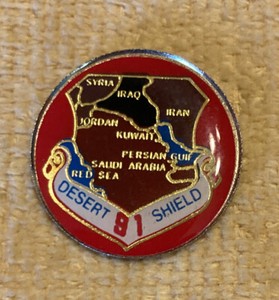 Fine Desert Shield 91, Clutch-Back Pin