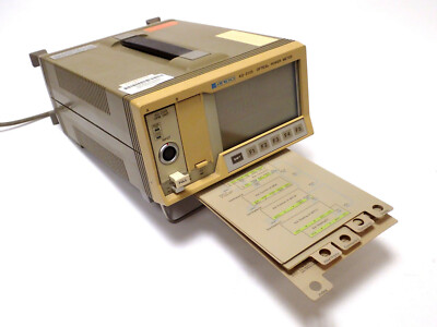 ANDO AQ-2105 OPTICAL POWER METER w/ AQ-2109 OPM UNIT 100-127V / 220-240V