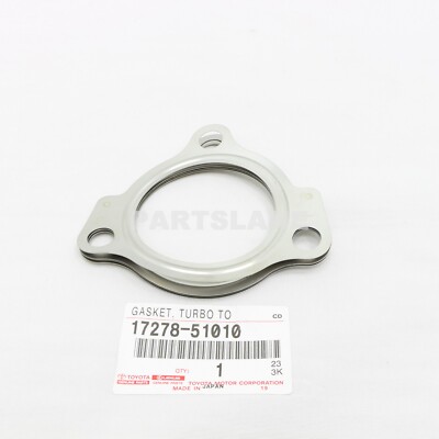 17278-51010 Toyota OEM Genuine GASKET, TURBO TO EXHAUST MANIFOLD