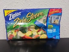 Ziploc Zip'N Steam Medium Cooking Bag Pack of 10