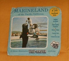 vintage Sawyers MARINELAND OF THE PACIFIC VIEW-MASTER REELS packet