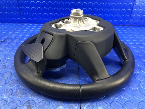 2020 LAND ROVER EVOQUE OEM DRIVER STEERING WHEEL BLACK LEATHER K8D2-3F563 - Picture 15 of 18