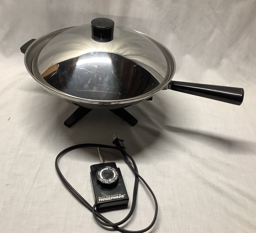 Farberware Wok électrique 14 en acier inoxydable avec