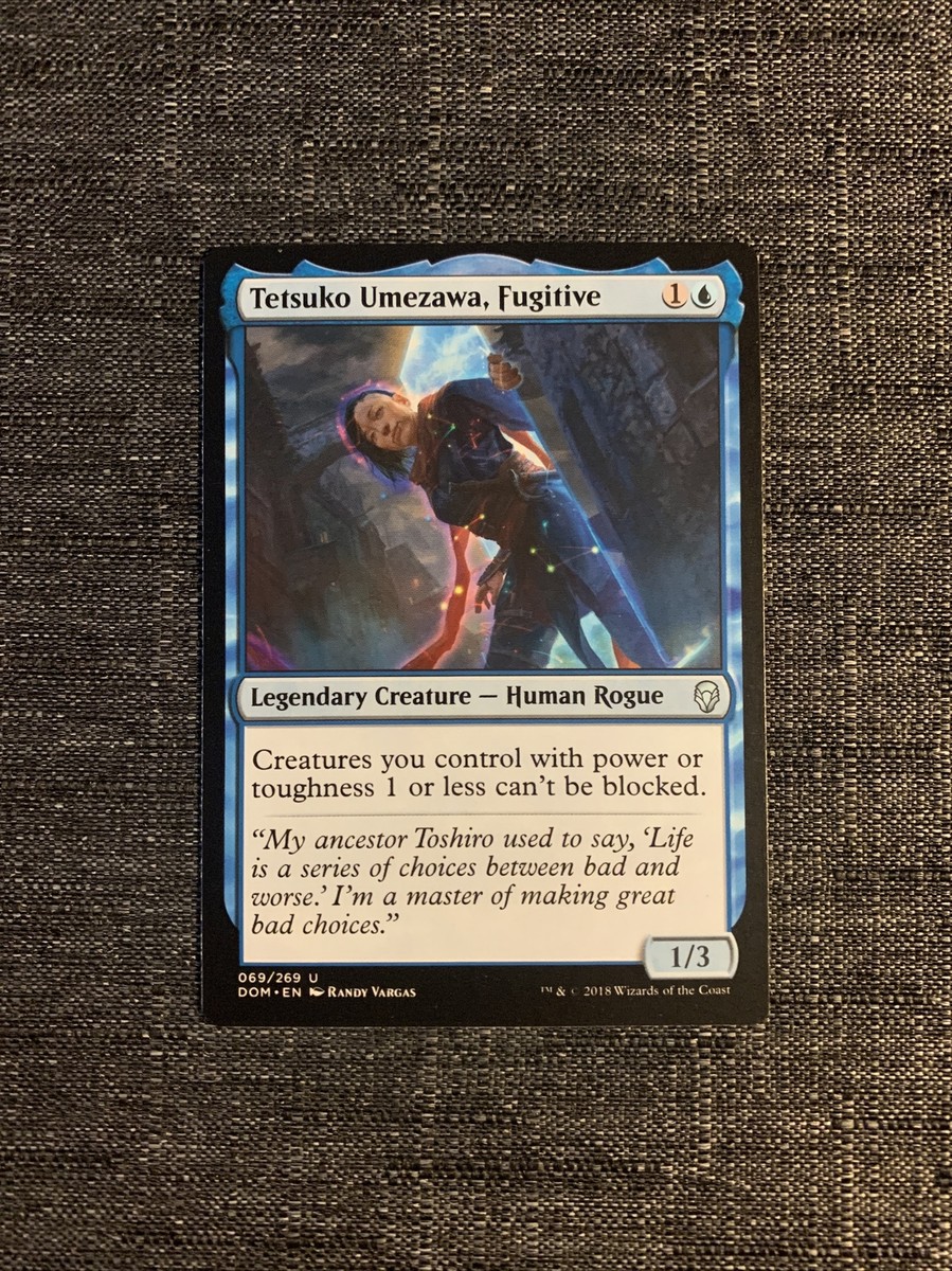 Tetsuo Umezawa 英語 en LEG mtg 梅澤 再録禁止 Tetsuko Umezawa, Fugitive | Dominaria | Star City Games