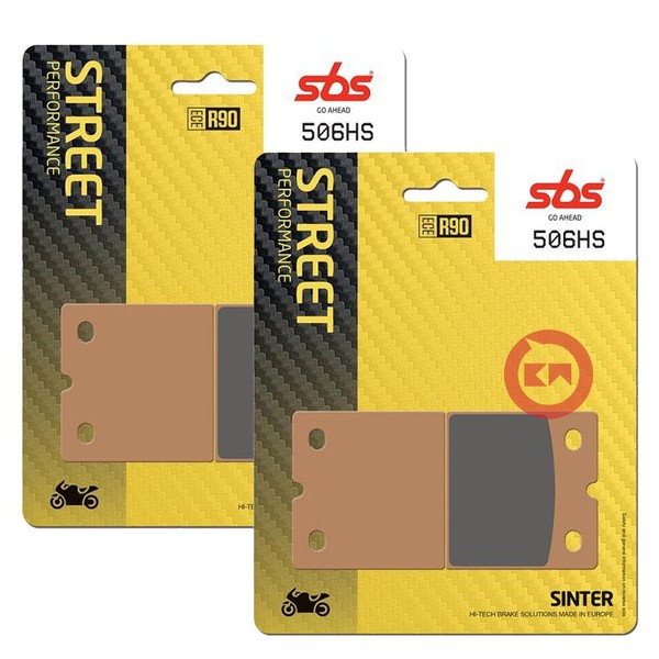 SBS 506HS Kit BremsbelÄGe Vorderer Ducati TL Pantah 600 1982-1983-image