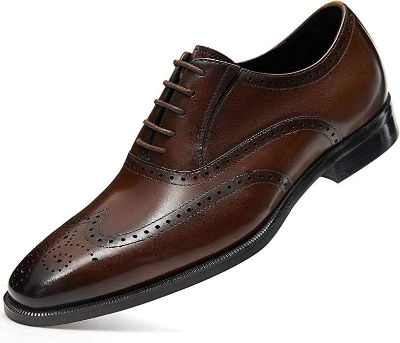 FRASOICUS Men Dress Shoes Leather Brogue oxford derby us 11 eBay