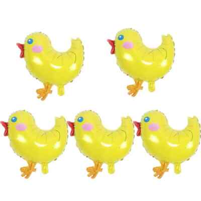 Küken Ostern Folien Helium Ballon Hase Karotte Geburtstag Party Deko Zubehör