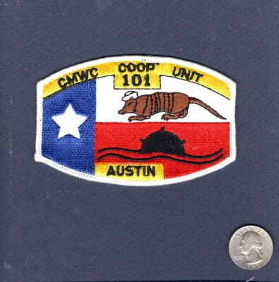 Mine Warfare Command COOP MINE UNIT 101 Austin US NAVY Ship Squadron Unit Patch