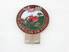 VINTAGE MORGAN CAR RADIATOR FRONT GRILL BADGE EMBLEM #V245-7
