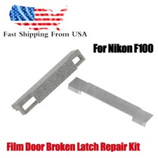 For Nikon F100 Film SLR Camera Door Broken Latch Metal Repair Kit Replacement