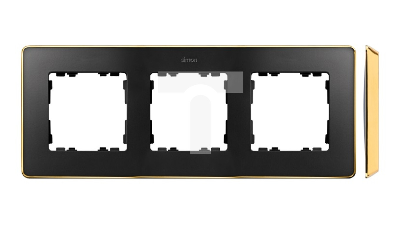 Simon Detail 82 Triple frame Detail SELECT-metal GRAPHITE / base Gold 820 /T2UK